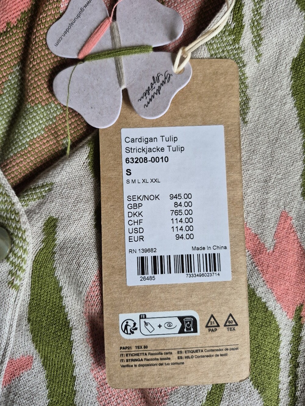 Gudrun Sjoden Tulip Cardigan - Picture 4 of 7